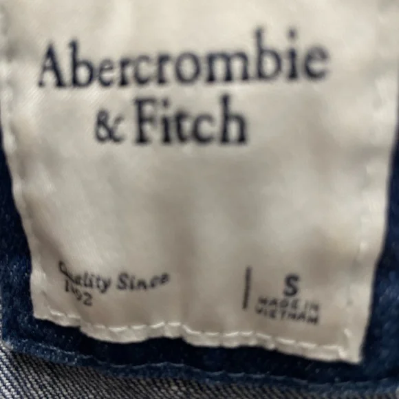 Abercrombie & Fitch Denim Jacket, Size Small - Picture 3 of 3